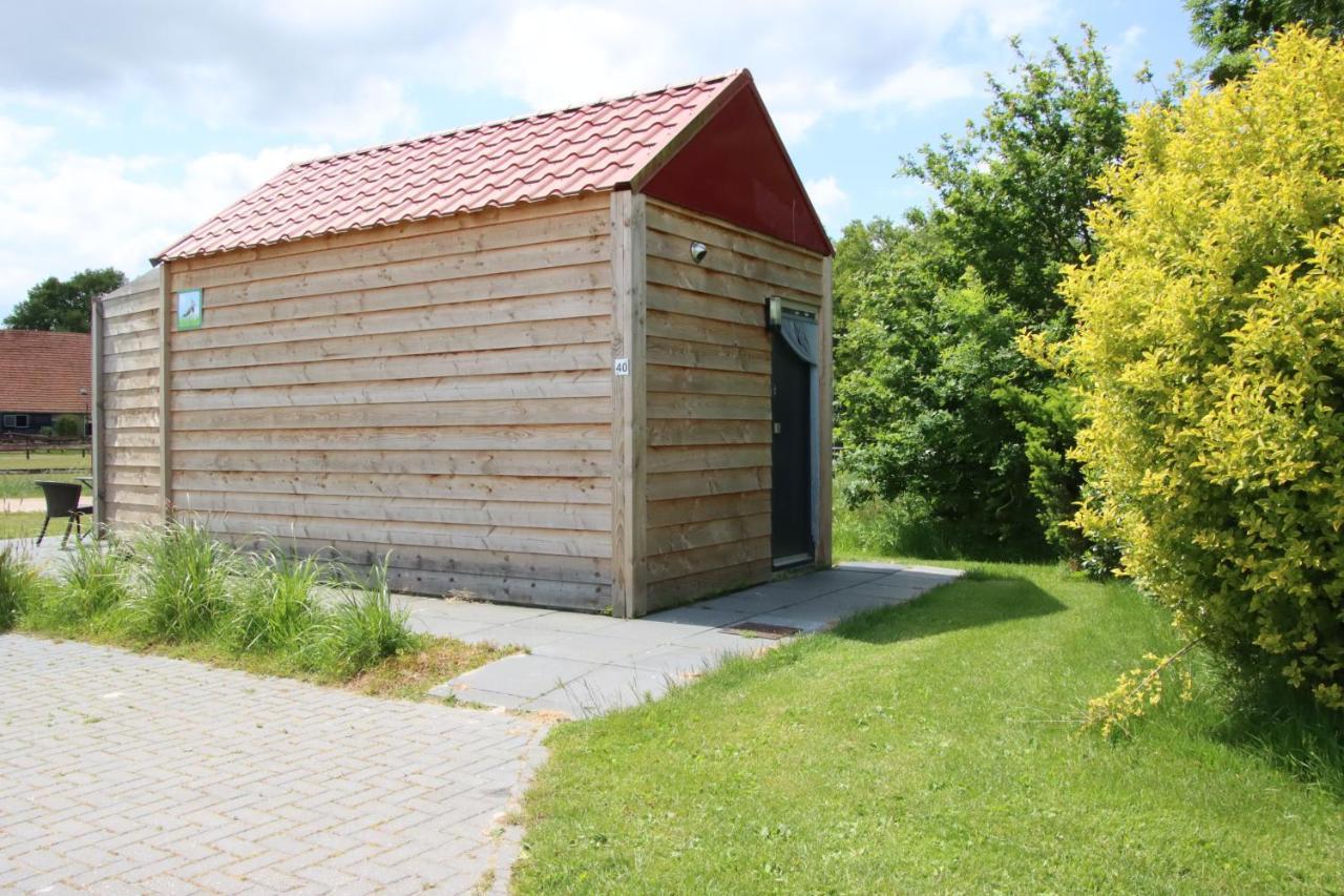 Tiny Cottage Op Camping "De Stal" Drijber エクステリア 写真